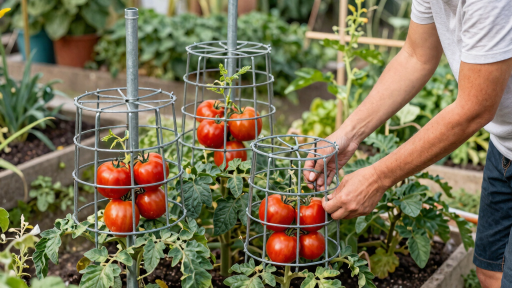 heavy duty tomato cages