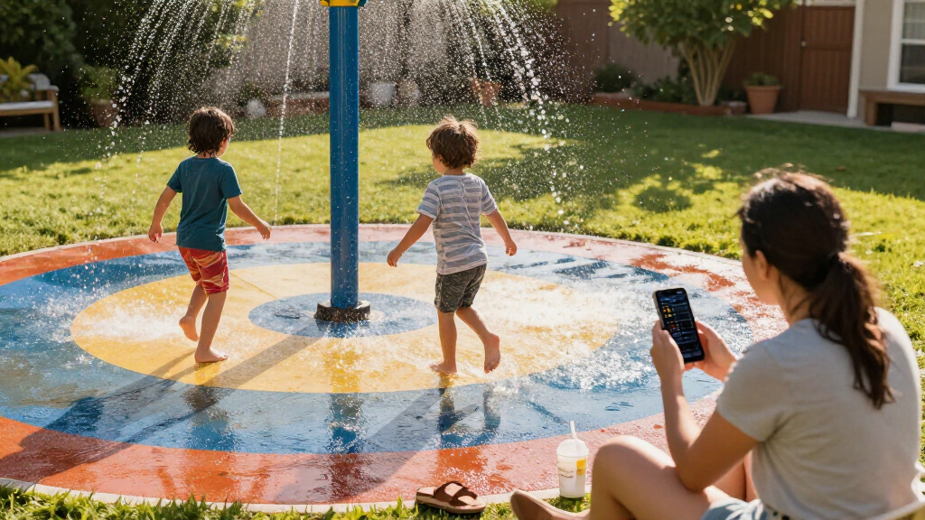 sprinkler splash pads