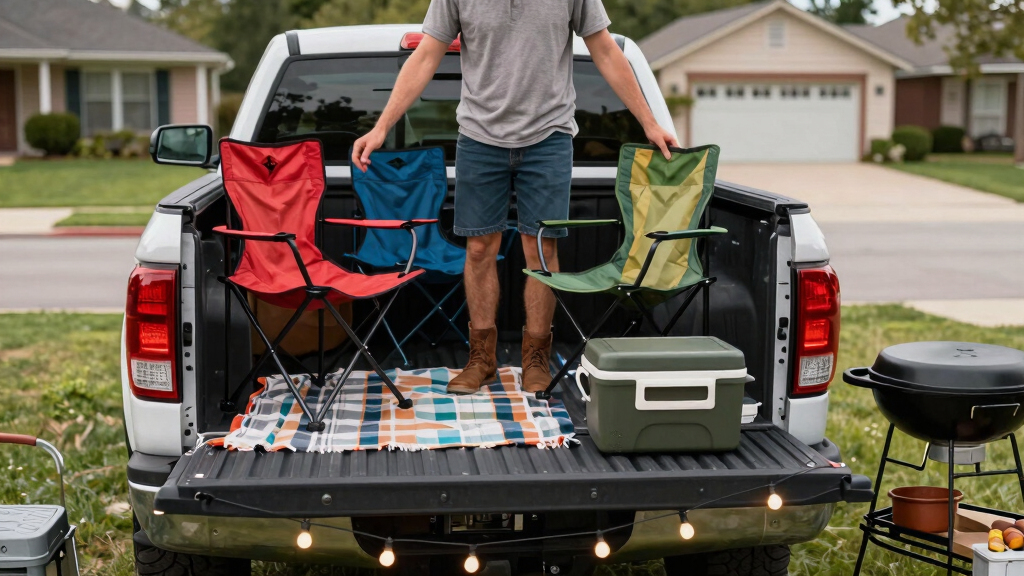 truck bed tailgate party accessories
