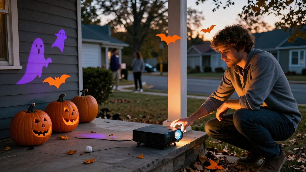 smart Halloween projectors