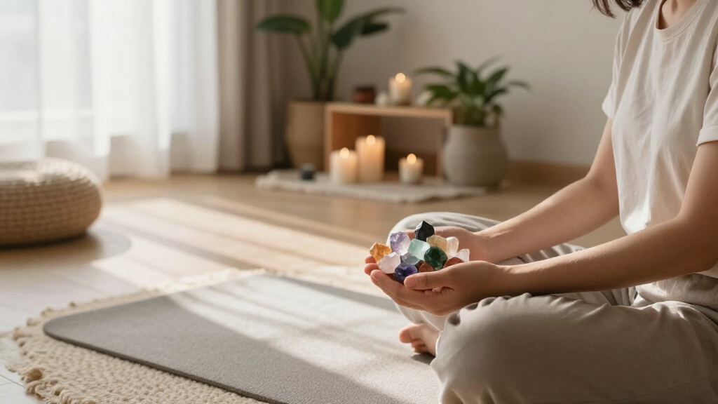 crystal meditation sets