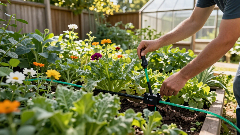 best drip irrigation kit for raised beds