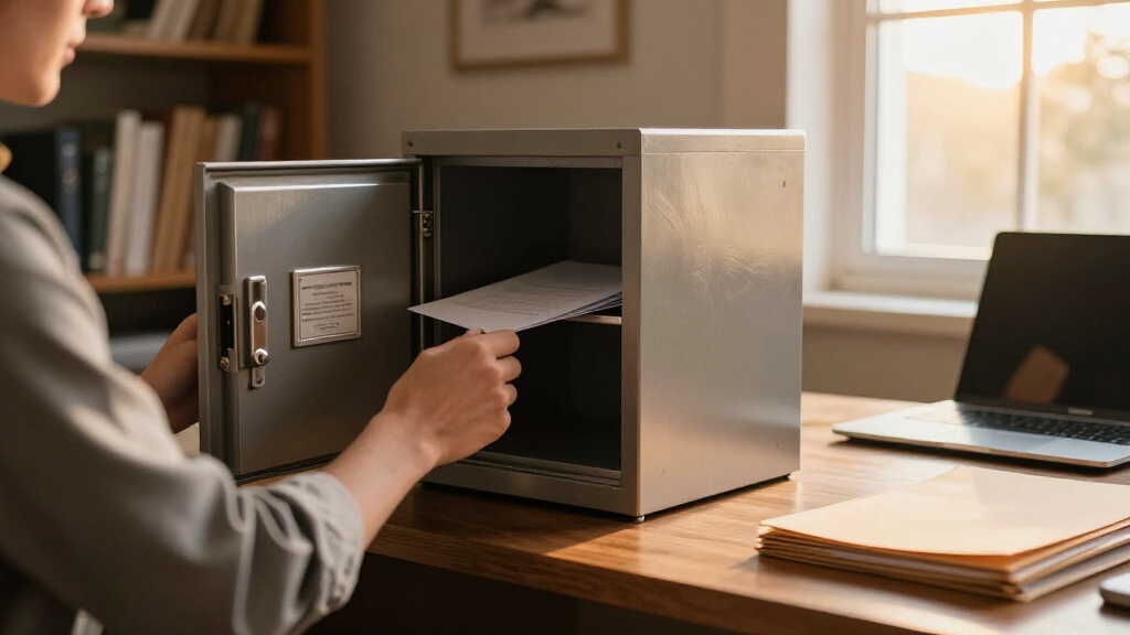 fireproof filing cabinet