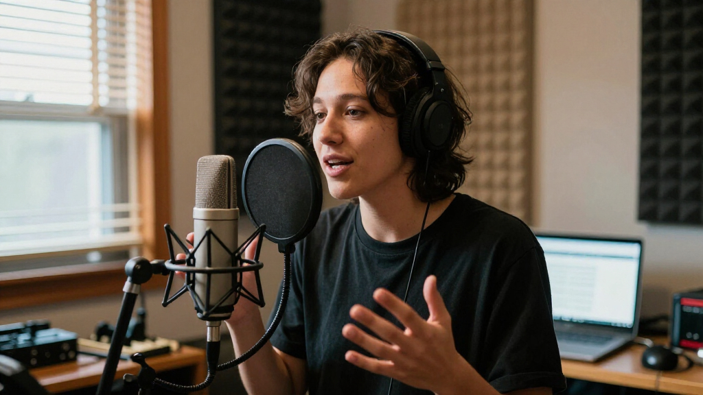 studio microphone pop filters