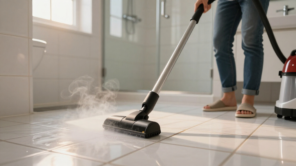 best steam cleaner for grout and tile