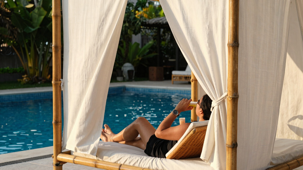 best poolside cabana