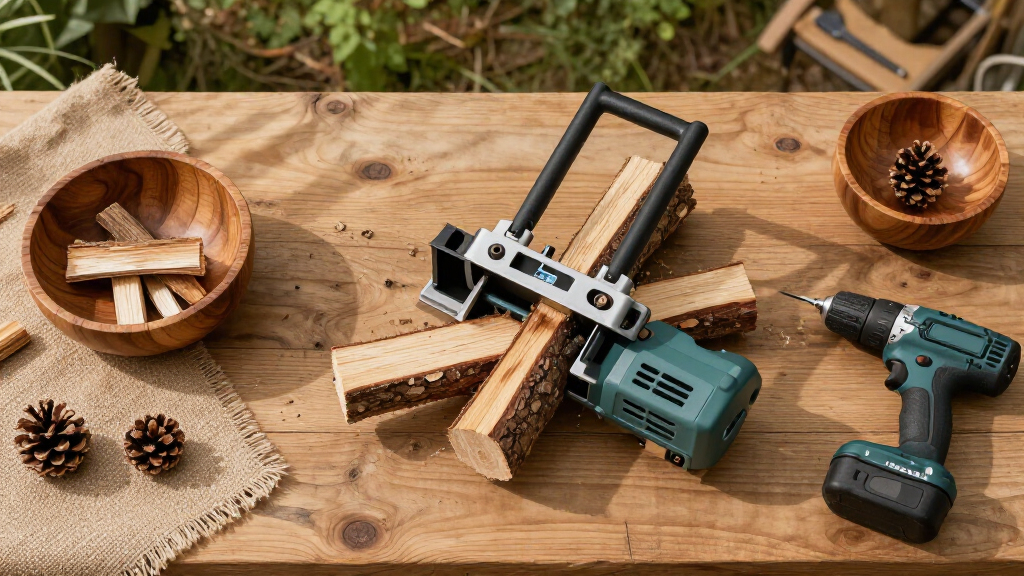 electric log splitters for woodworking