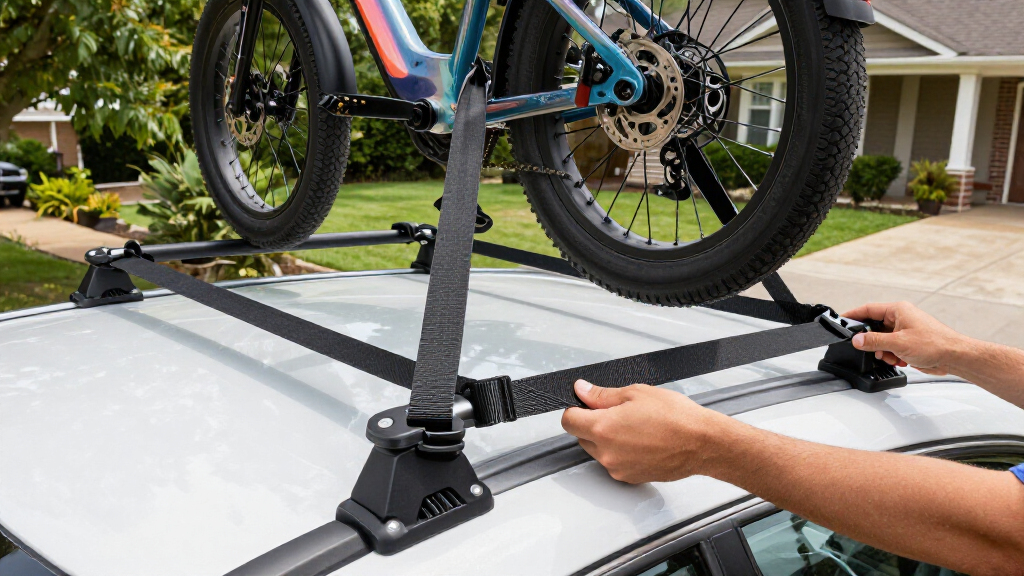 ratchet straps for transporting e bikes