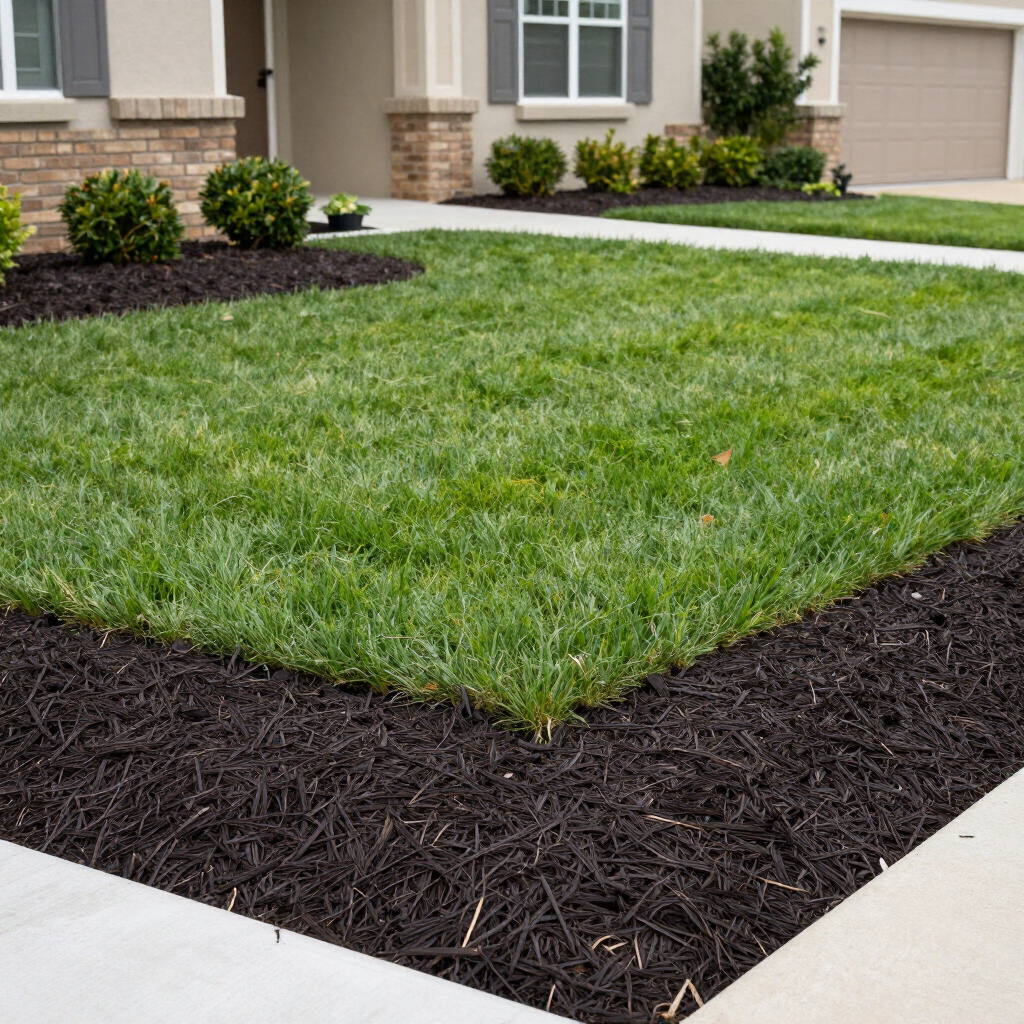 Professionally maintained lawn and landscaping in Olathe KS.