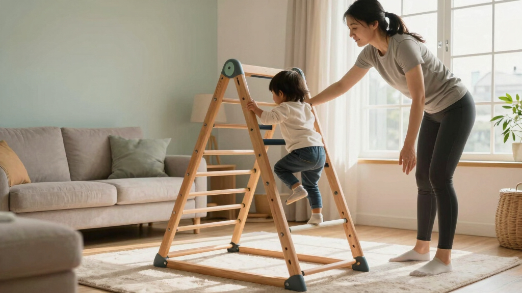 best pikler triangle with arch