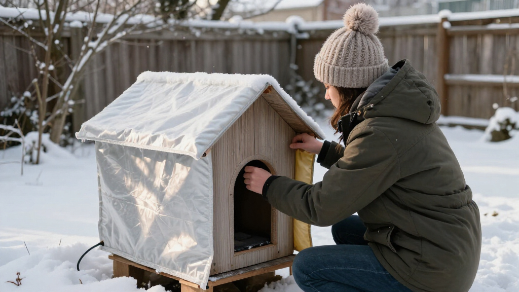 best heated outdoor cat house winter ready
