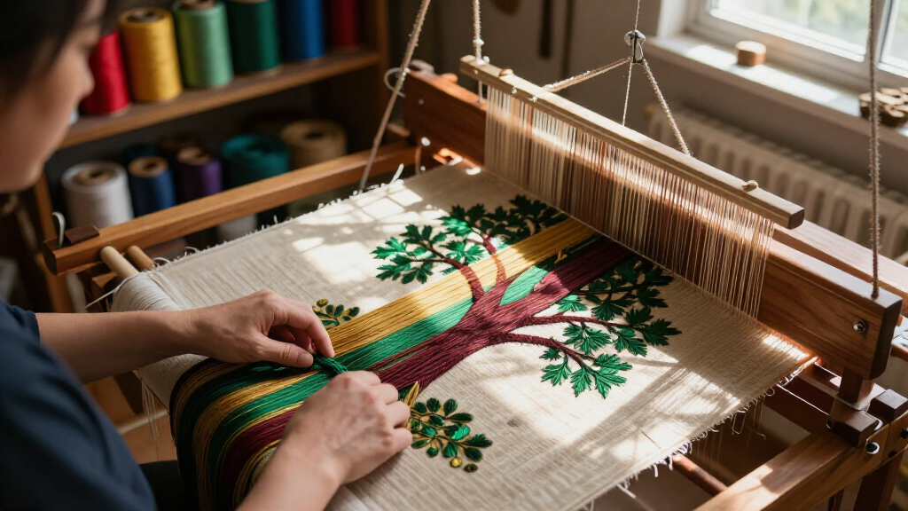 yilong tree of life silk carpet