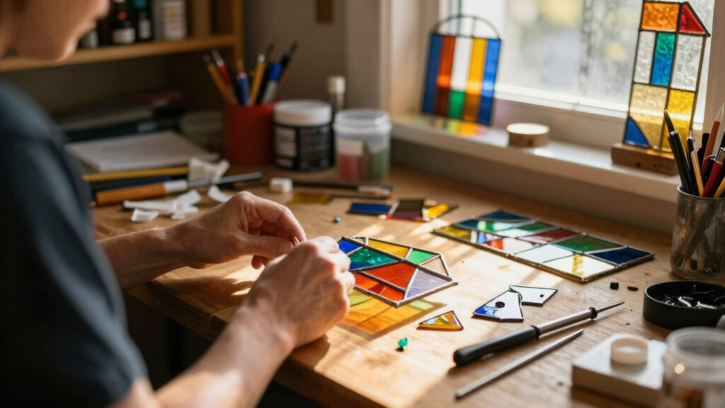 stained glass craft kits