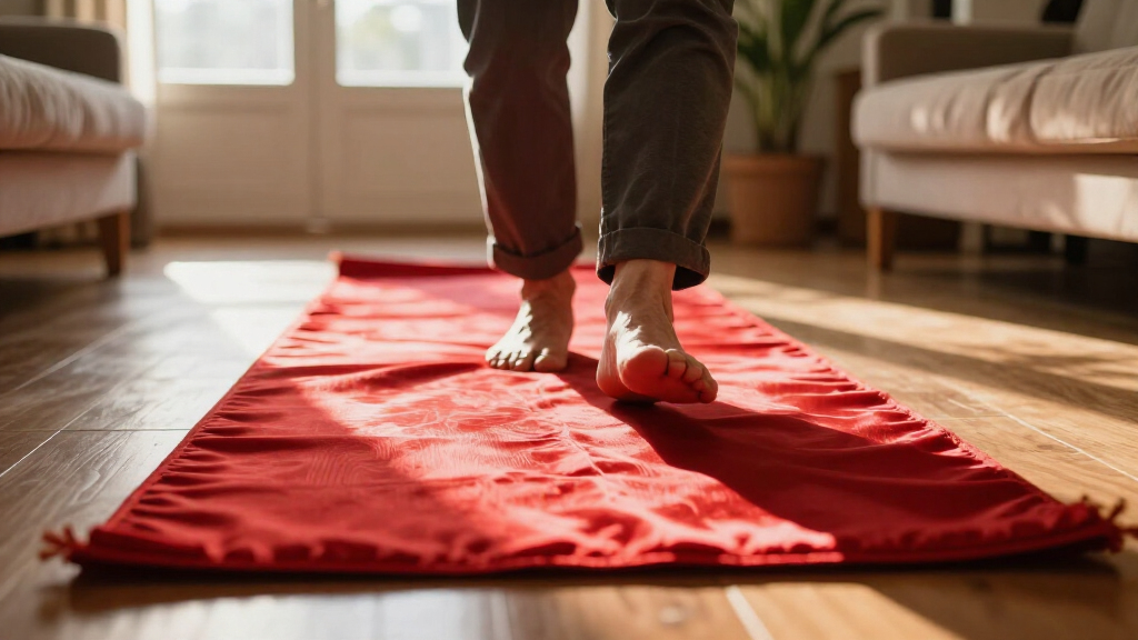 yilong red silk runner carpet
