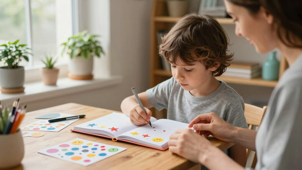 gratitude journals for kids with stickers