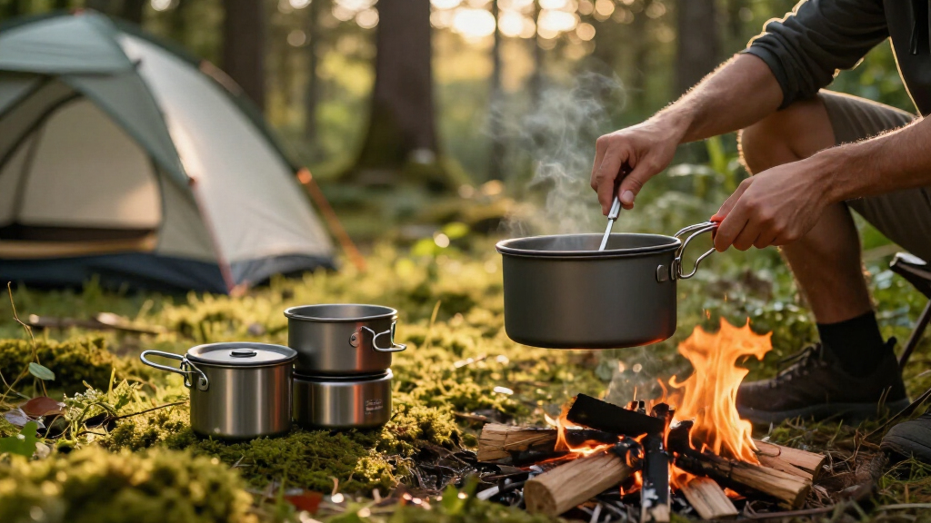outdoor camping cookware sets