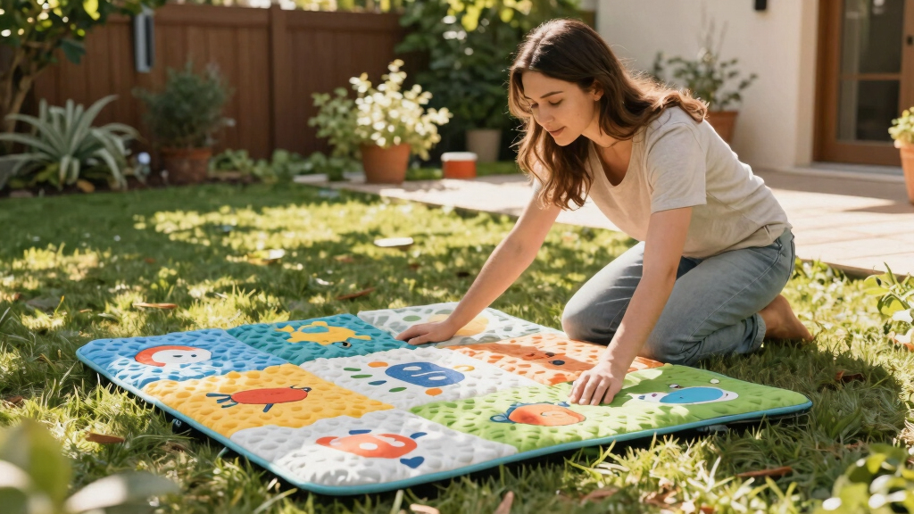 baby outdoor activity mats