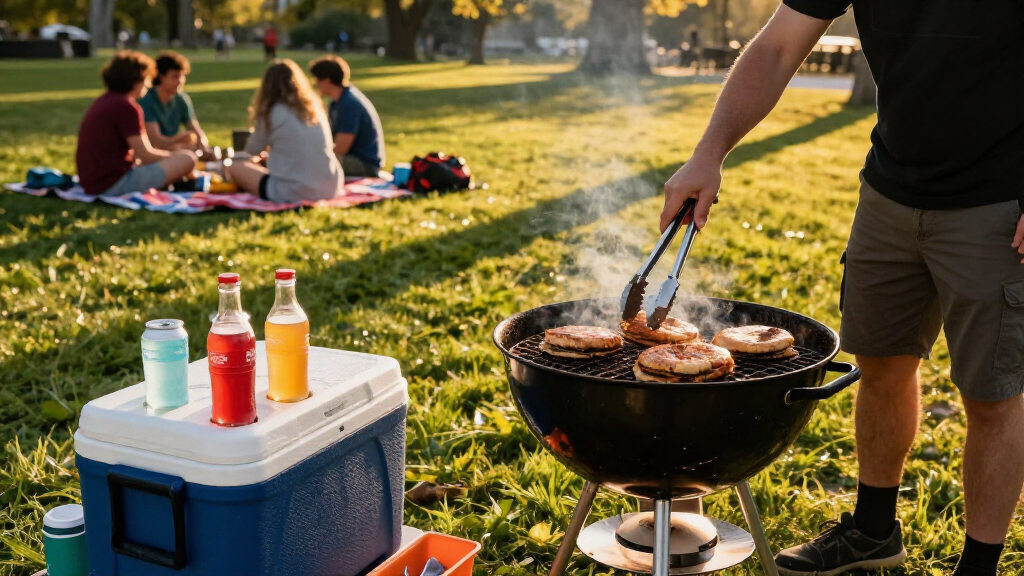 tailgating grills and coolers