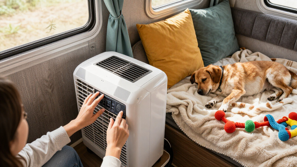 best portable air conditioner for RV pets