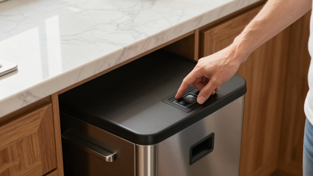 best trash compactor built in kitchen