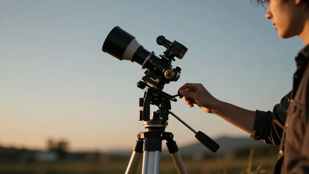 equatorial mount for wide field astrophotography