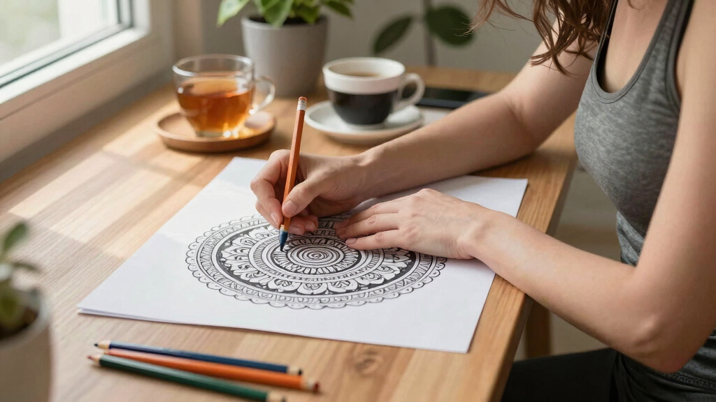 stress relief adult coloring books