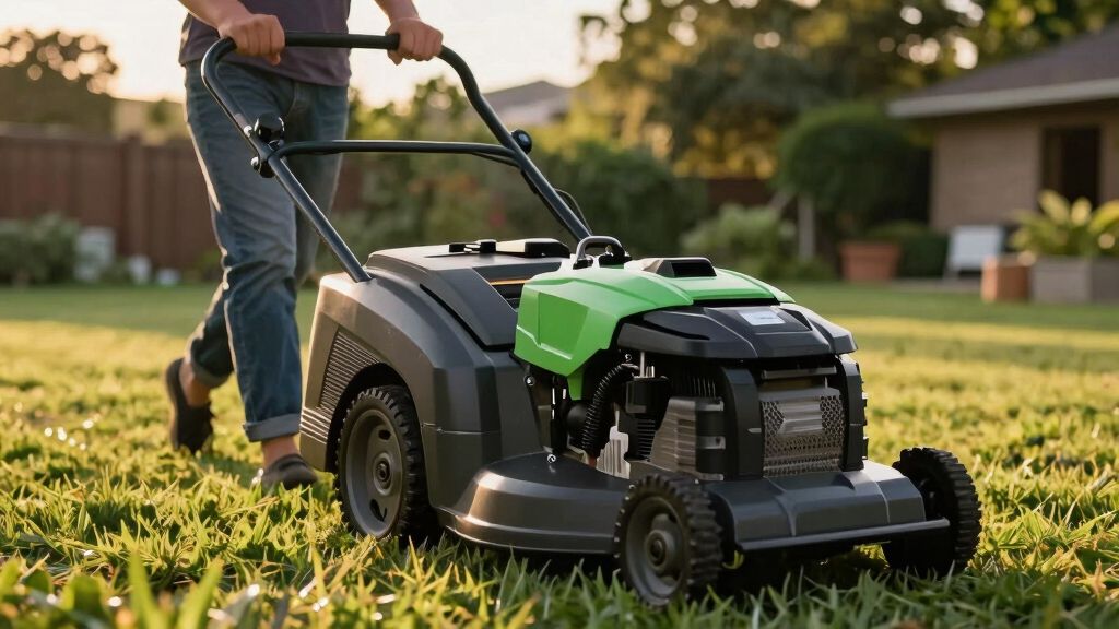 best wide deck battery walk behind mowers