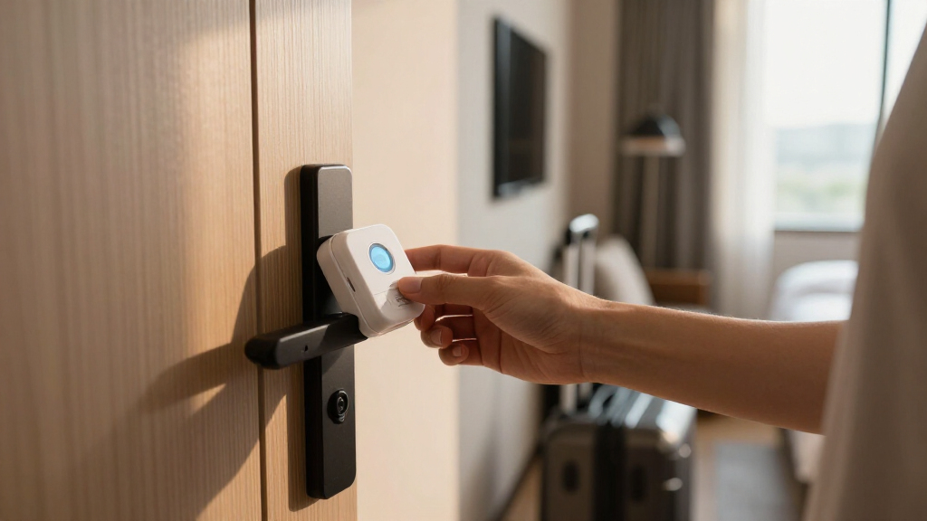 portable door alarms for travel for frequent flyers