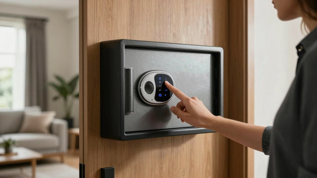 biometric home safe for valuables