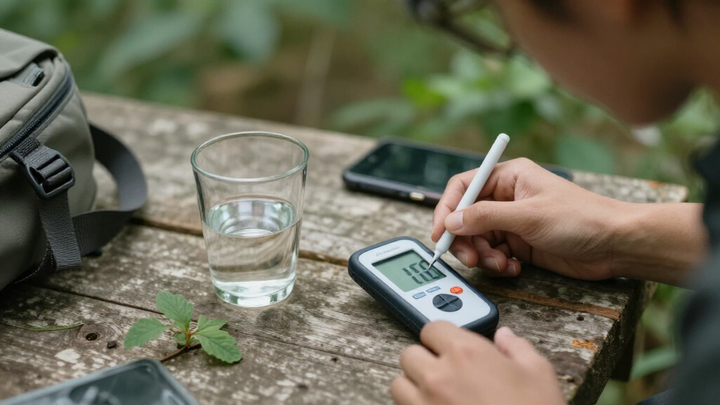 handheld ph meter industrial waterproof