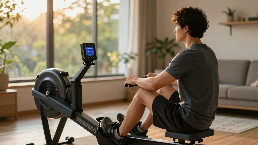 best rowing machine with screen premium