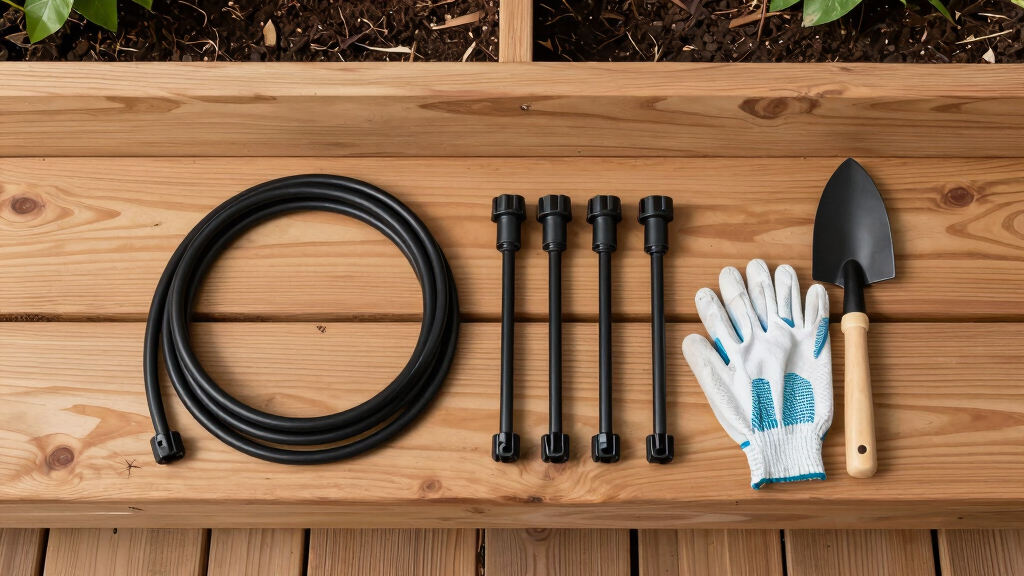 best drip irrigation kit for raised bed gardens
