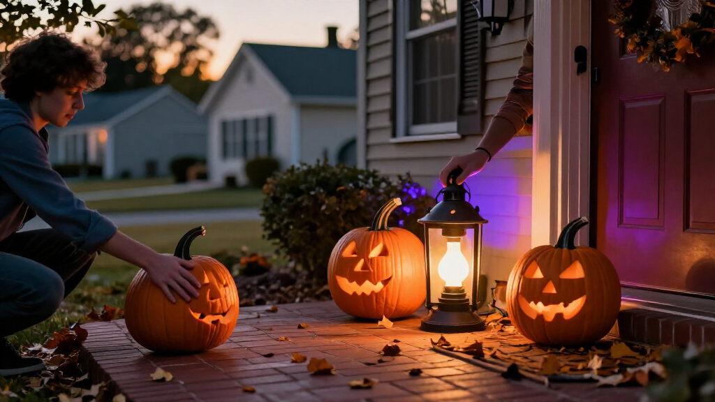 Halloween smart lights