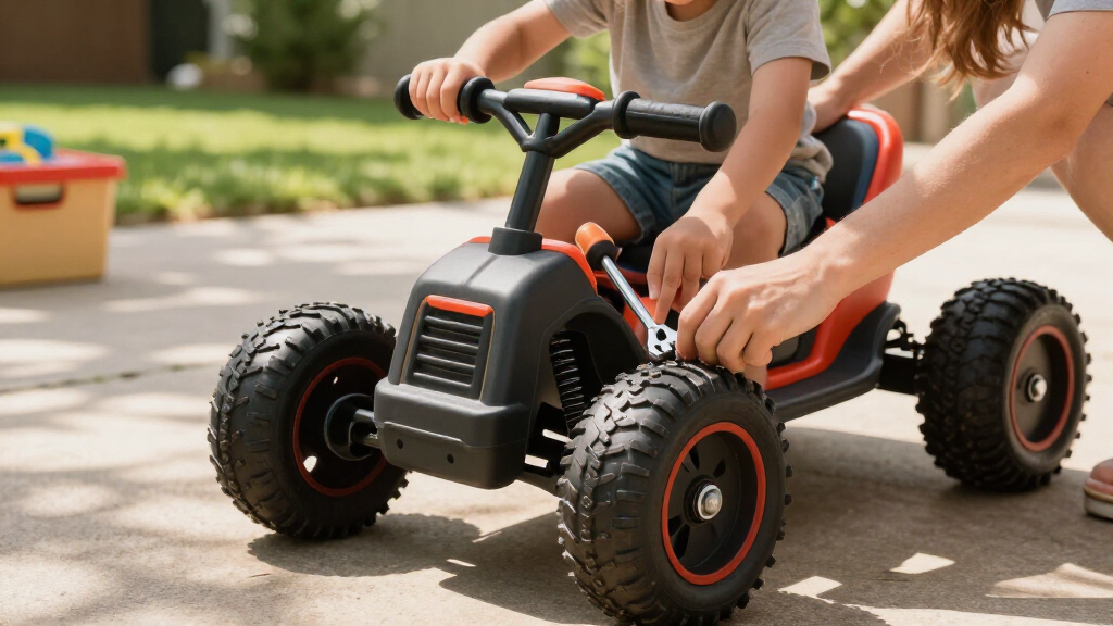 24v ride on dune buggy for kids with eva tires