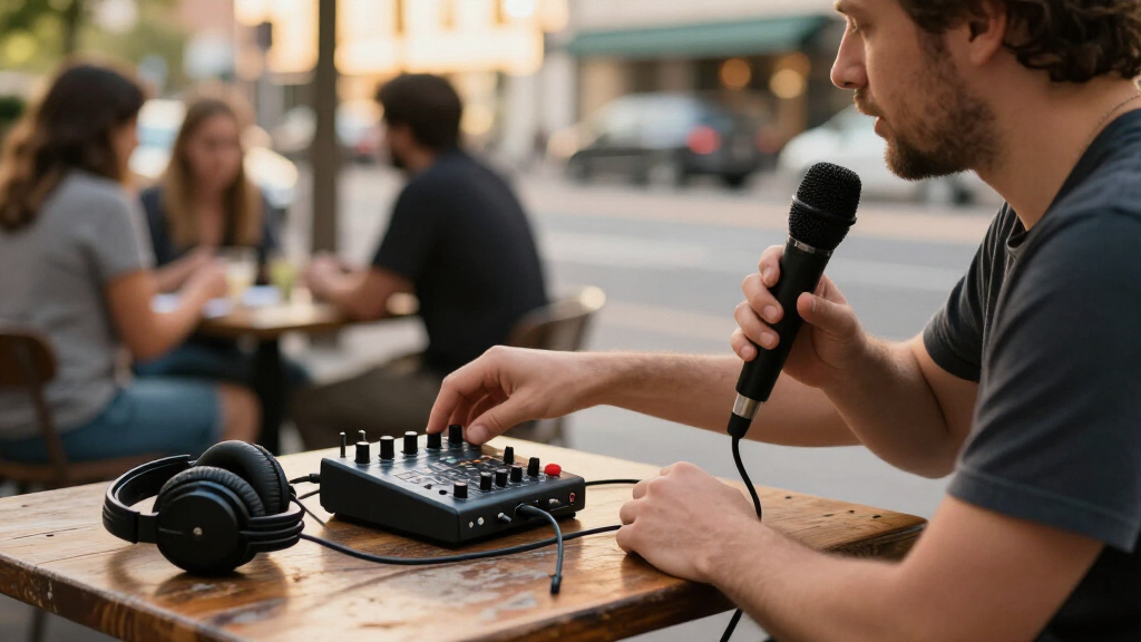 portable podcast mixers