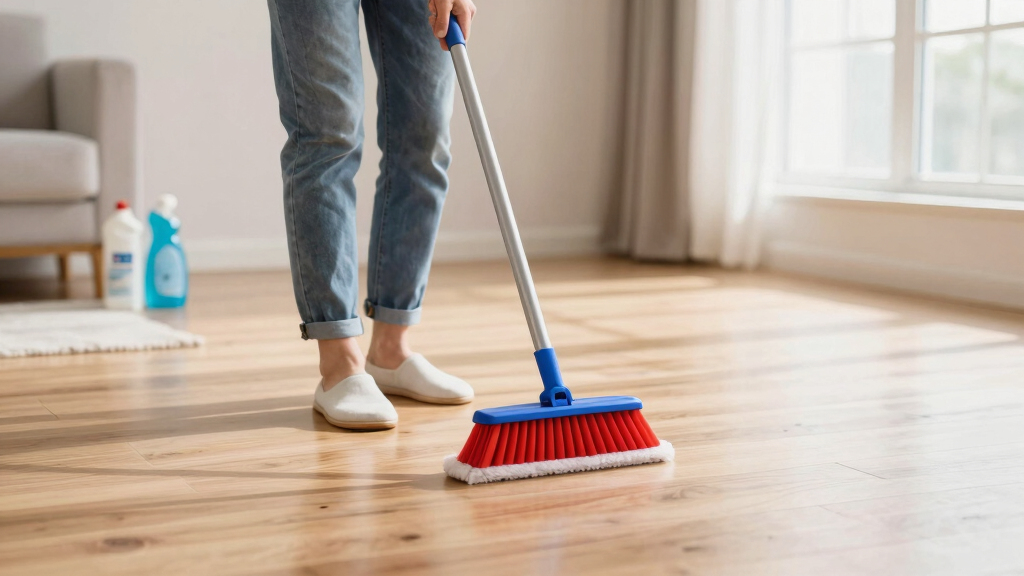 patriotic floor cleaning tools