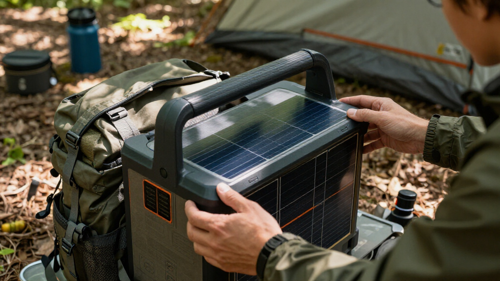 portable power station solar generator kit