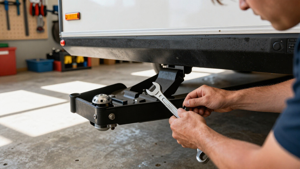 weight distribution hitch for travel trailers