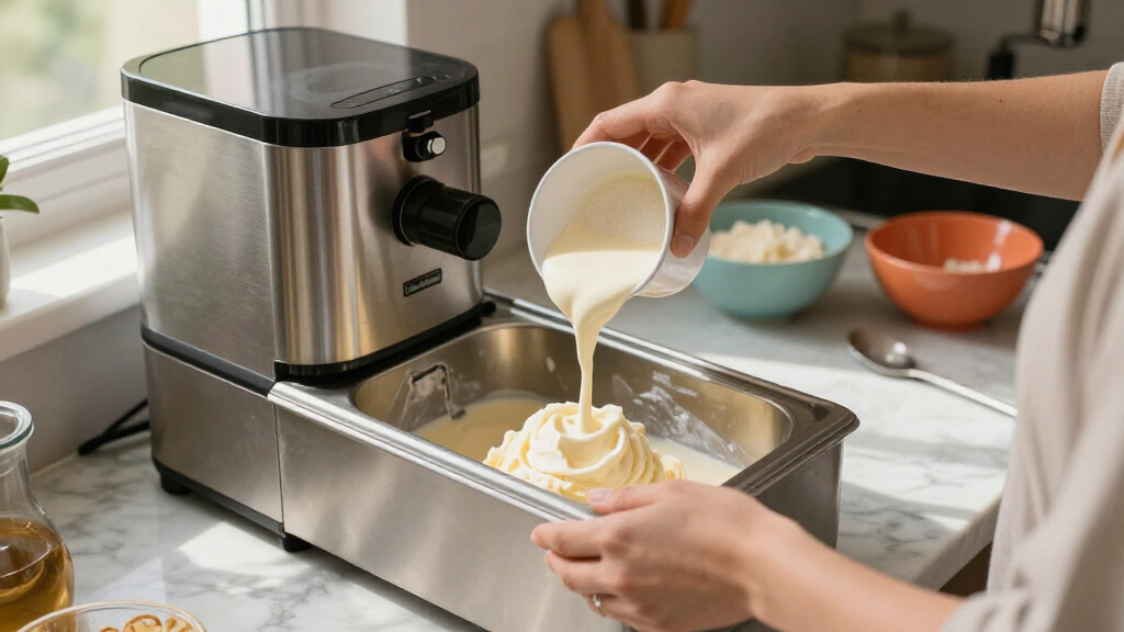 built in compressor ice cream makers