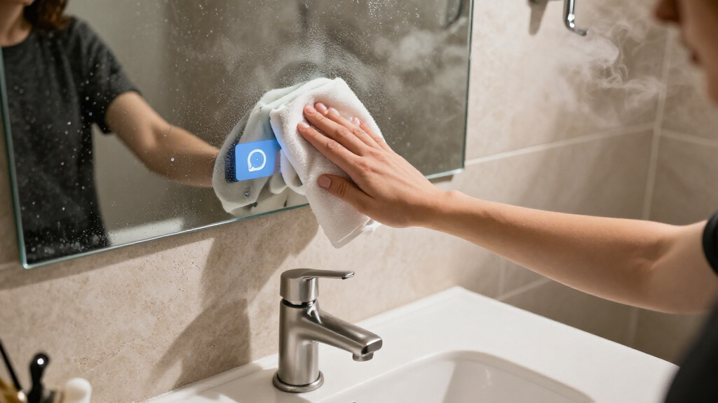 anti fog smart mirror