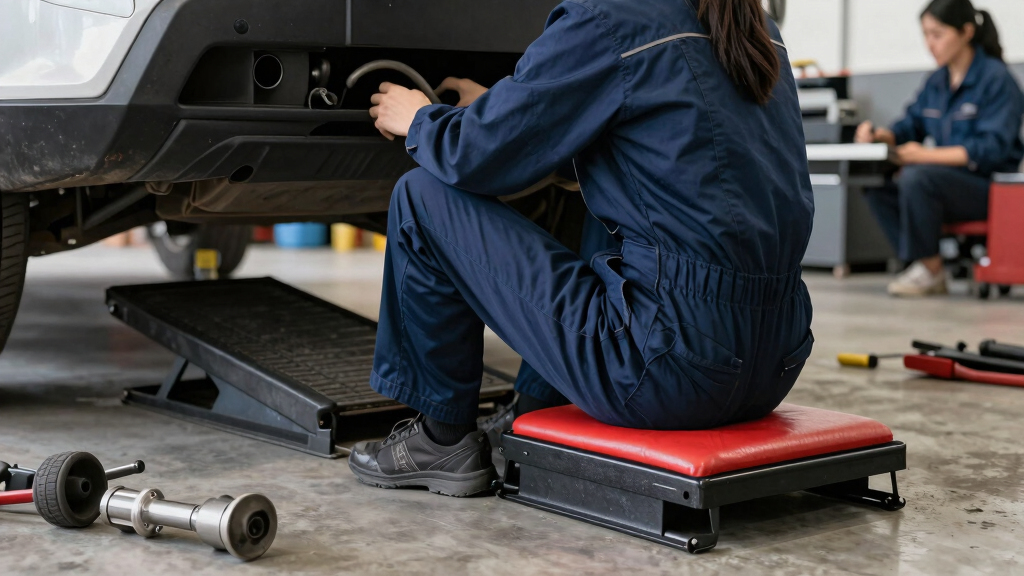 automotive garage creeper seats