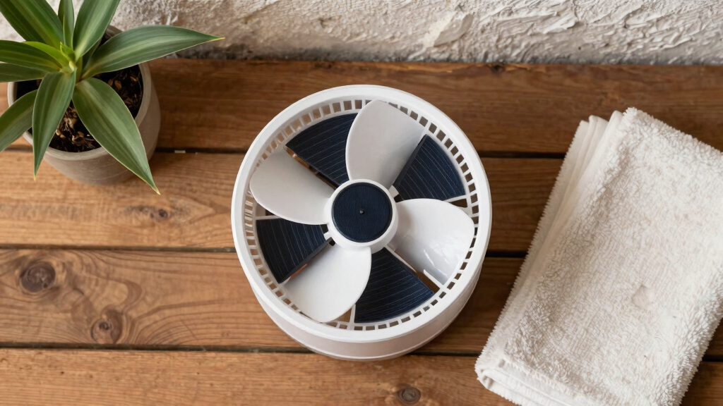 emergency ventilation fan solar powered