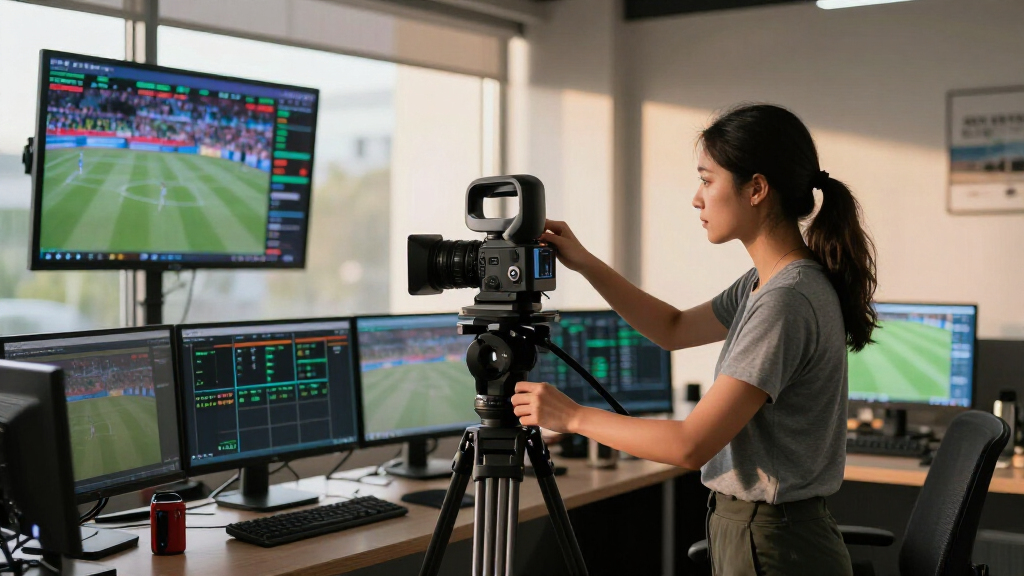best ai ptz camera for live sports analysis show