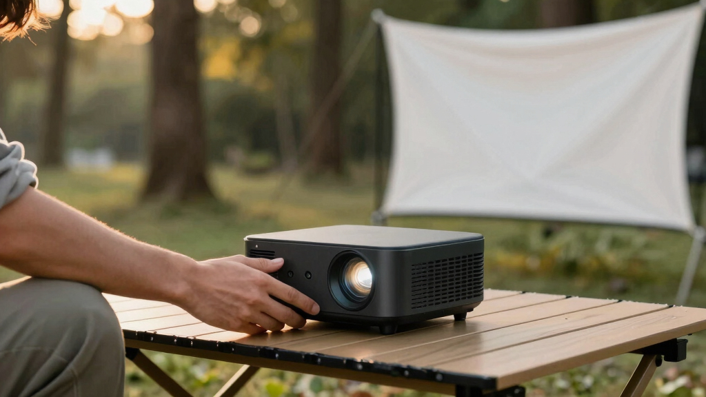 outdoor portable projectors