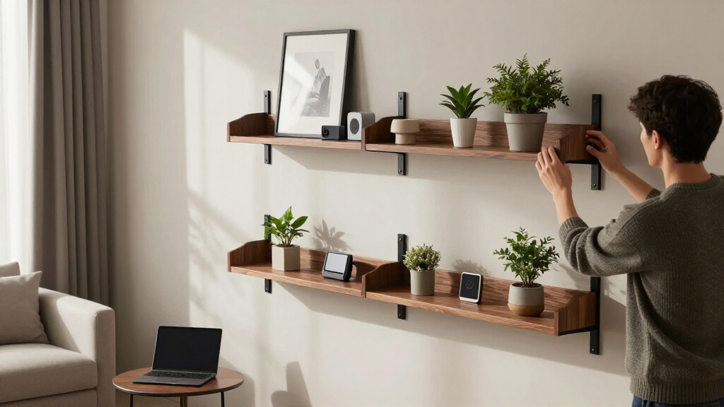 best executive wall shelf set