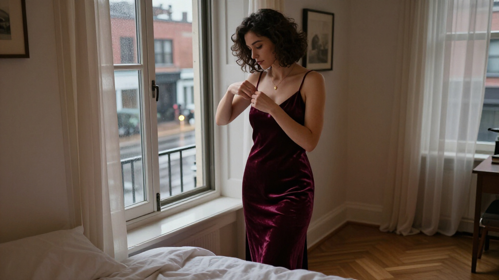 best velvet slip dresses