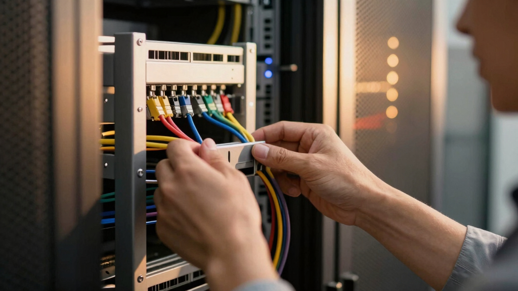 best vertical cable manager for server cabinets