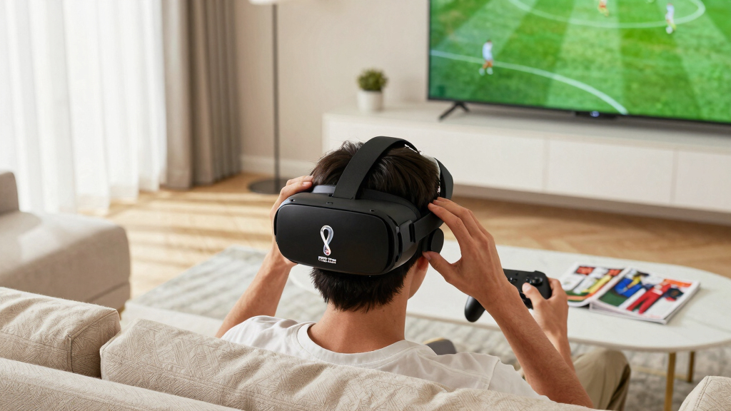 VR headset for FIFA World Cup viewing