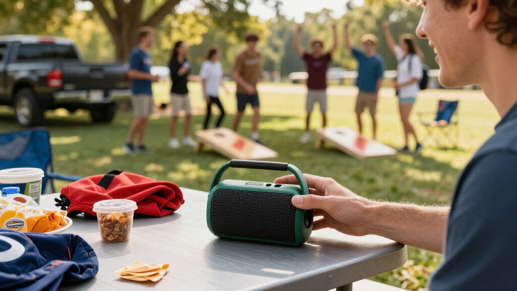bluetooth speaker tailgate waterproof