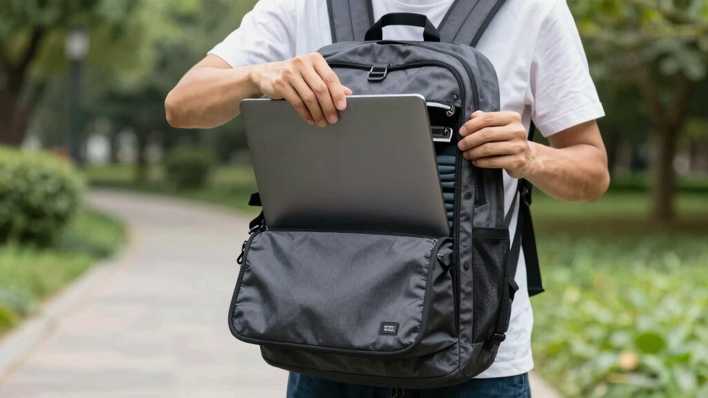 travel backpacks with lapcompartments